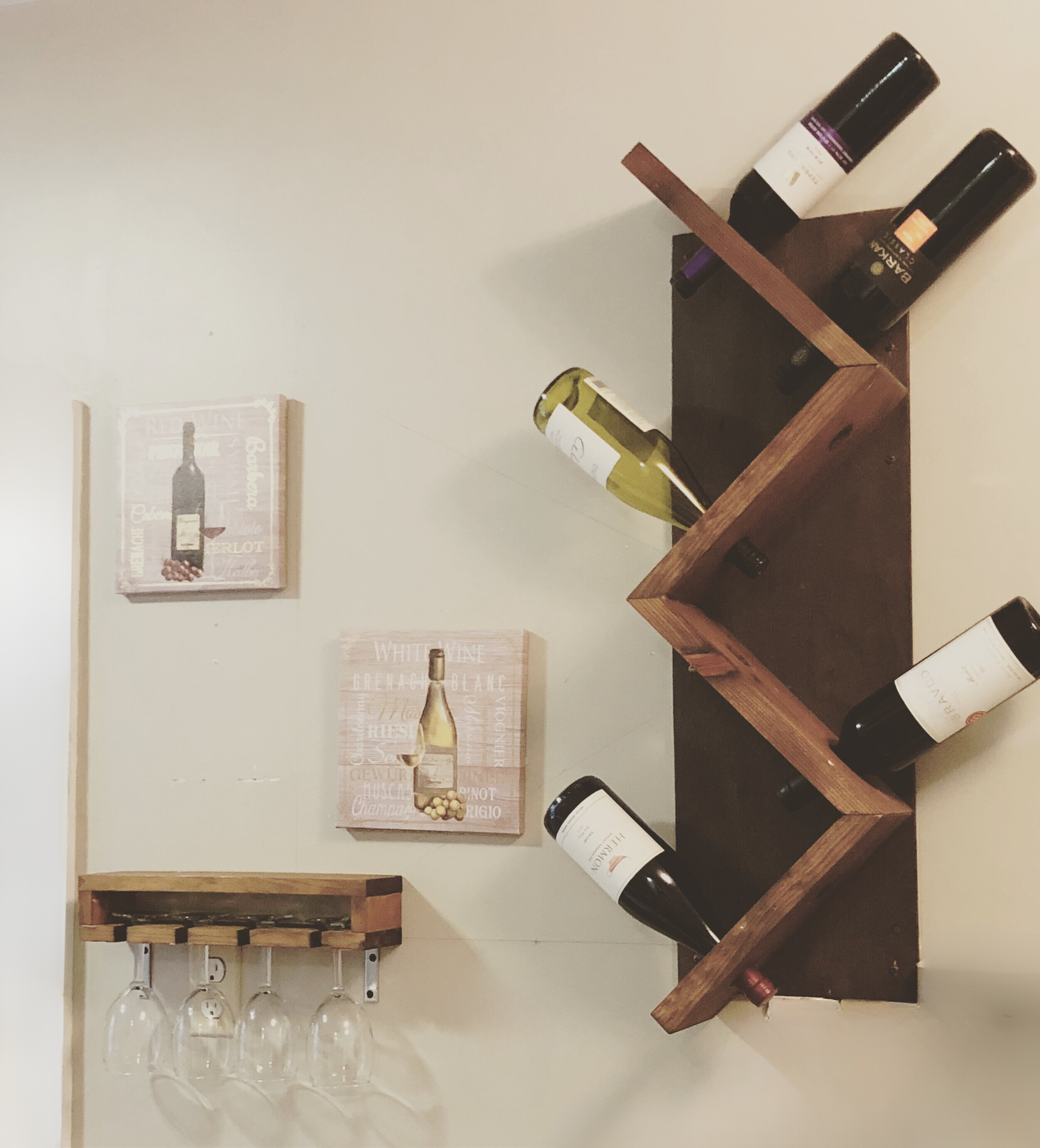 Wine Rack Tree Loft Studios